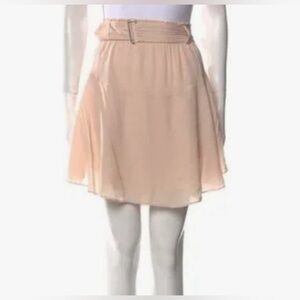 A.L.C. Silk pink flowy boho romantic luxury skirt size 8 or medium